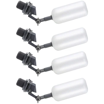 

Practical Float Ball Valve, 1/2 Inch Ball Valve, Adjustable Ball Valve, Used in Ponds, Livestock Ponds, Aquariums (Pack of 4)