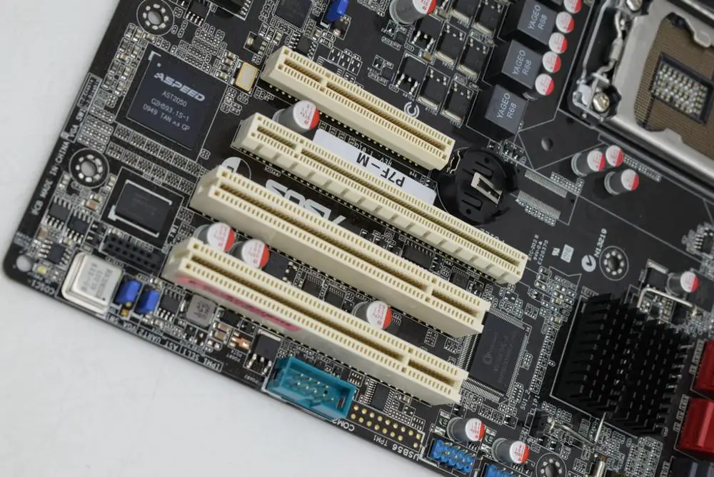 Для ASUS P7F-M Intel 3420 чип Серверная материнская плата 1156 поддерживает i3 i5 оригинальная подержанная материнская плата