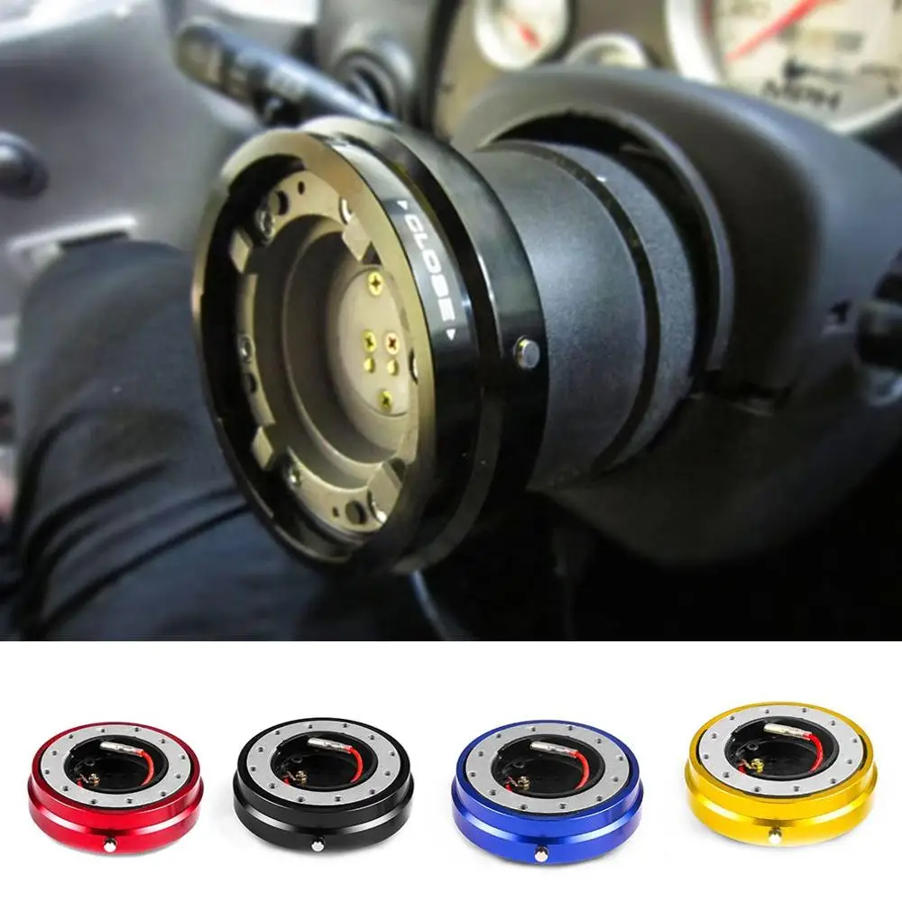 

Car Steering Wheel Quick Release Universal Car Steering Wheel Quick Release Hub Adapter Snap Off Boss Kit