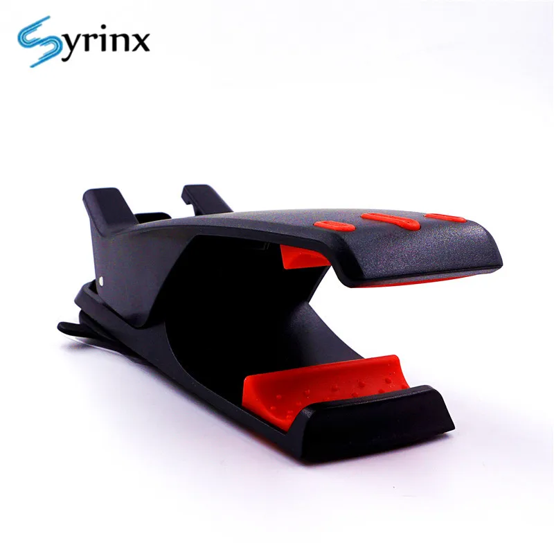 black color Syrinx Универсальный Автомобильный держатель для телефона приборная панель ABS рот гиппопотама стиль многоразовый Держатель подставка на присоске Автомобильный держатель для телефона - Цвет: black color