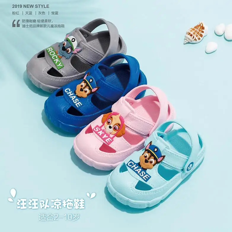 Лидер продаж; Echt poot patrouille kinderen schoenen; тапочки для малышей; Домашние Нескользящие тапочки с героями мультфильмов; jongens meisjes