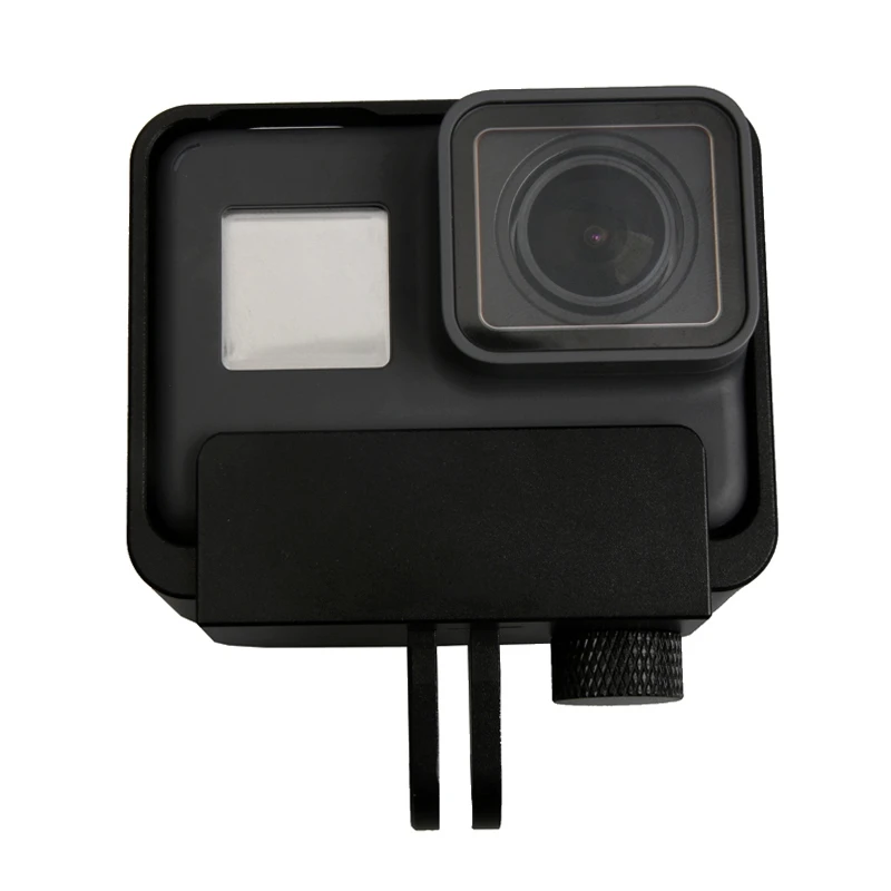 Для GoPro HERO6 Black HERO5 HERO7 Черная Спортивная камера рамка из алюминиевого сплава
