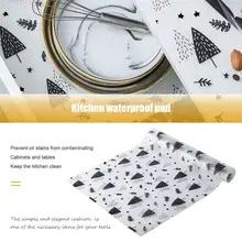 Водонепроницаемый маслонепроницаемый коврик для кухонного стола стойка с полочками полки нескользящий коврик для буфета обувного шкафа наклейки кухонный коврик