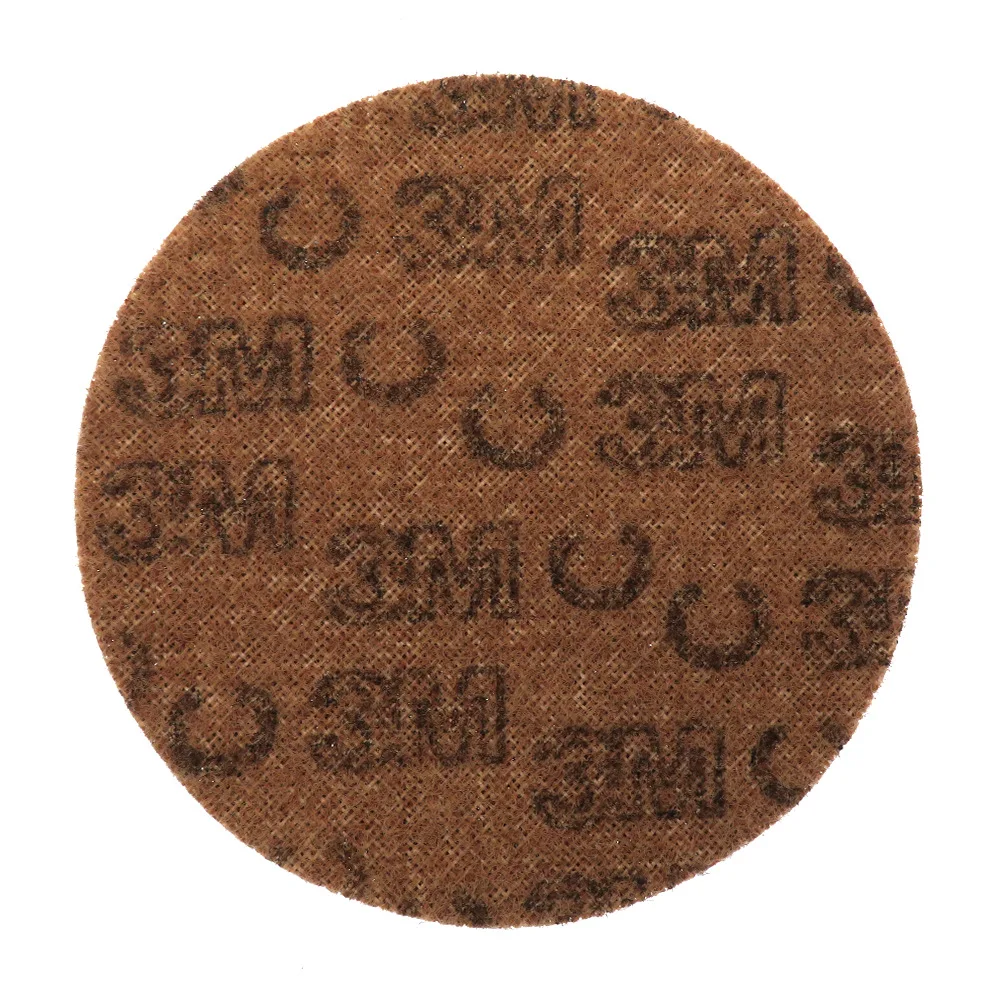 3M 05532 толстый желтый Лен нейлоновый песочный диск 7-дюймовый 180 м сине-зеленый 05523 красный 05527 полировка