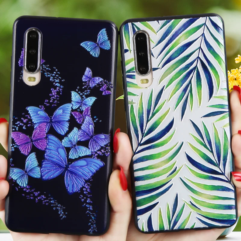 Для huawei Y5 Y6 Y7 Prime 2019 чехол 3D для P30 Pro Lite из термопластика черный 2018 | Мобильные