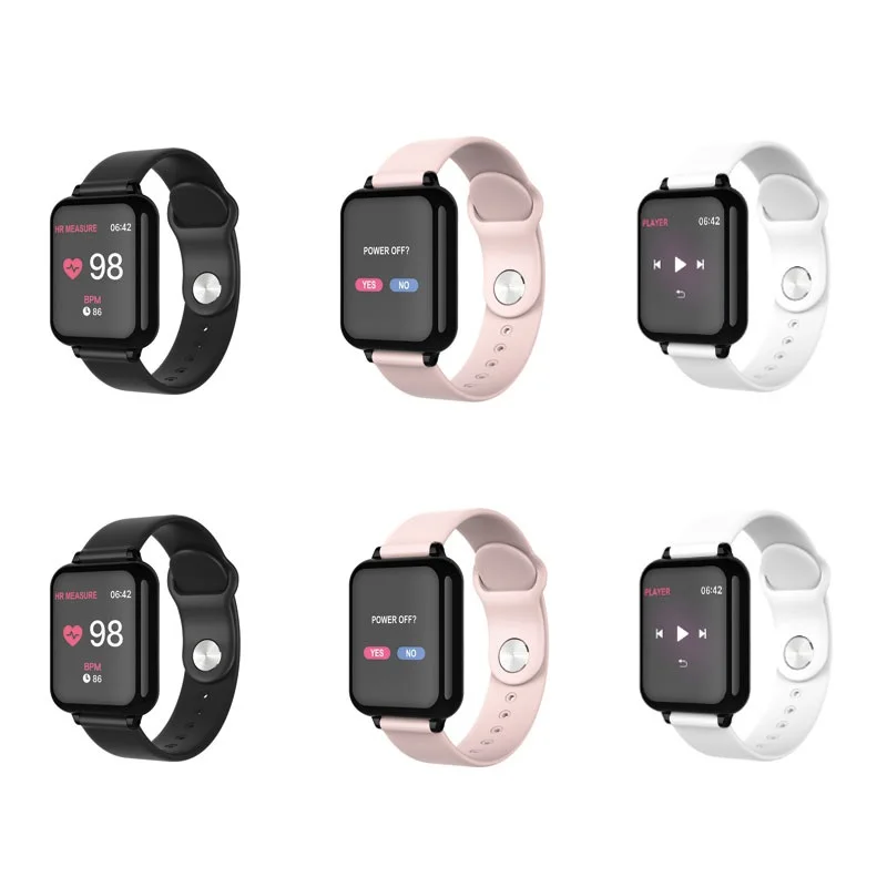 Смарт-часы Смарт-часы B57 Смарт-часы Reloj Hombre Смарт-часы водонепроницаемые Amazfit фитнес-часы Montre разъем Colmi