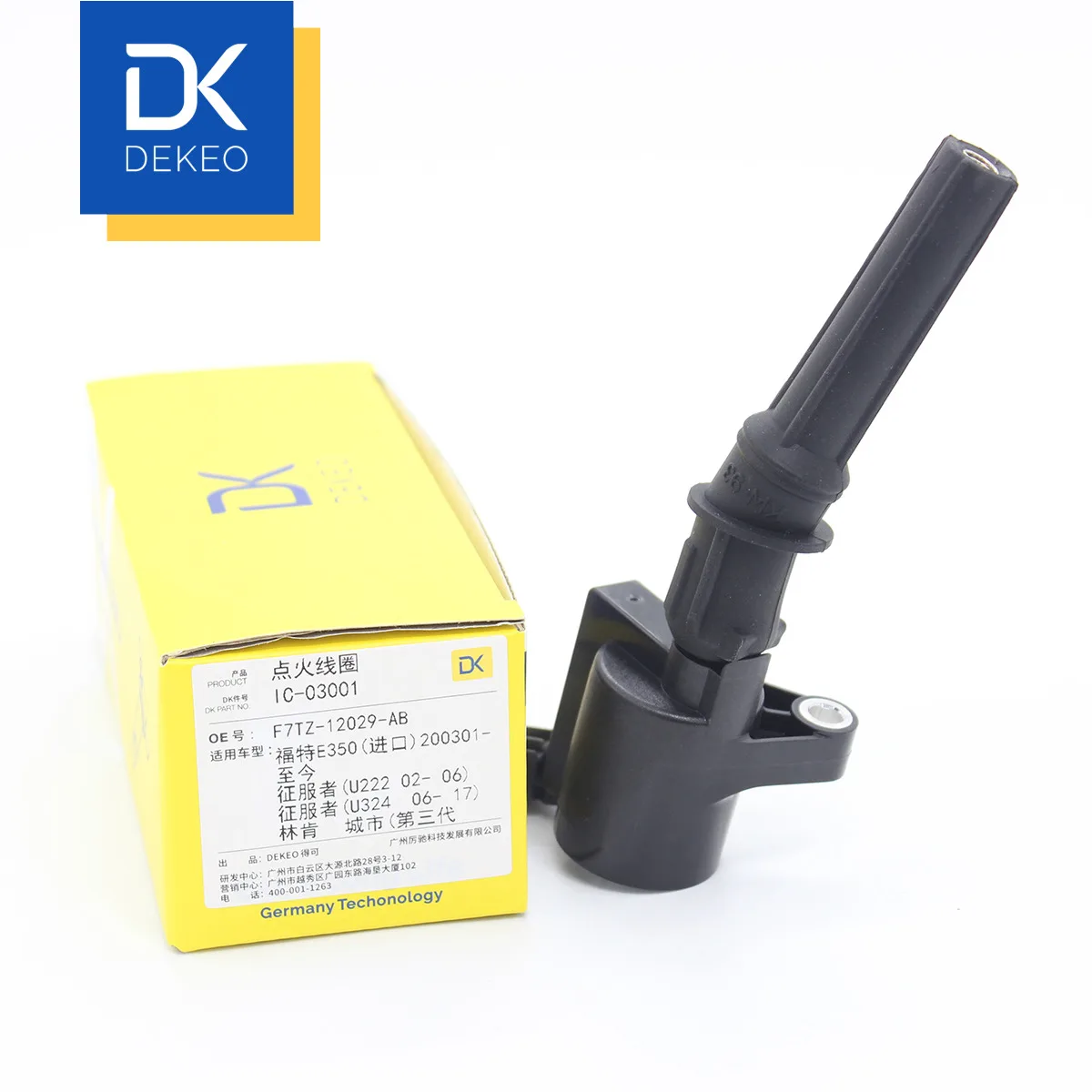 Dekeo Ignition Coils For Ford E350 Expedition Lincoln Town Car F7tz12029ab Ignition Coil