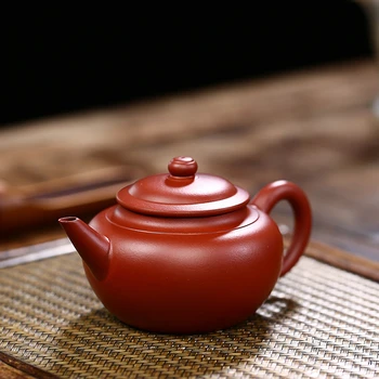 

Yixing Zisha Teapot Purple Clay Teapots Handmade Dahongpao Shuiping 230cc
