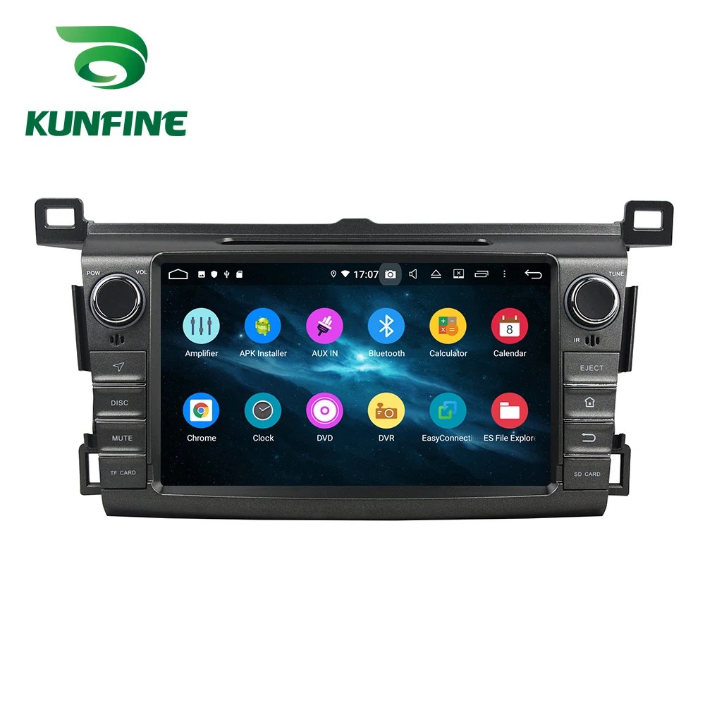 Cheap Android 9.0 Octa Core 4GB RAM 64GB Rom Car DVD GPS Multimedia Player Car Stereo for Toyota  RAV4 2013-2017 Radio Headunit 3