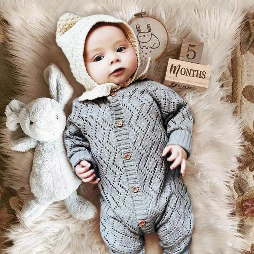 sweater romper baby girl
