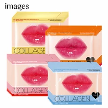 20 шт./лот, коллагеновая маска для губ, увлажняющая эссенция, подушечки для ухода за губами, против старения, накладки для морщин, гель для макияжа, уход за кожей