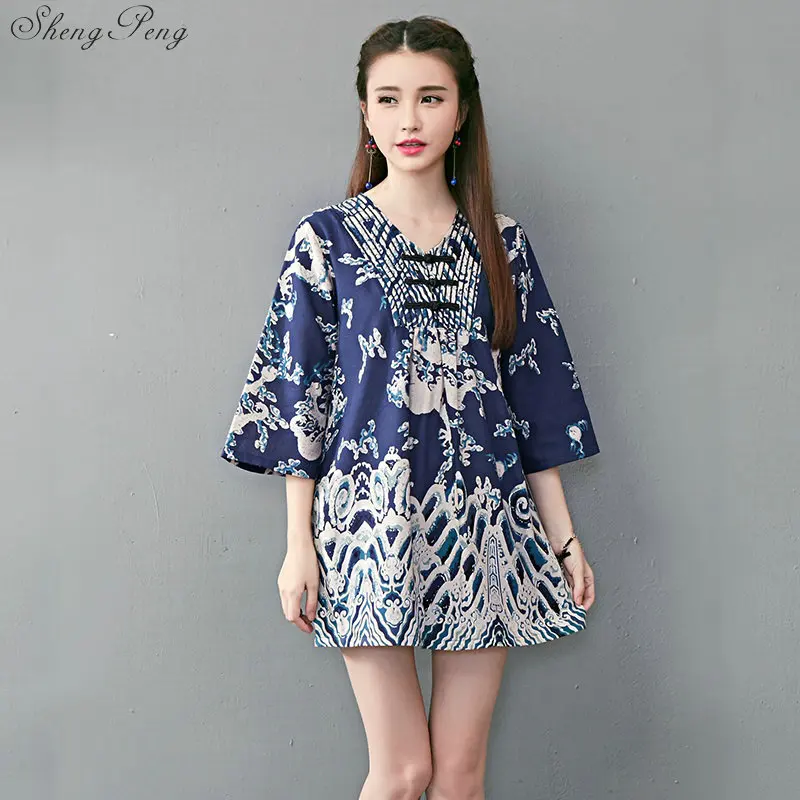 Традиционное китайское платье новый дизайн 2019 Китайские Восточные платья