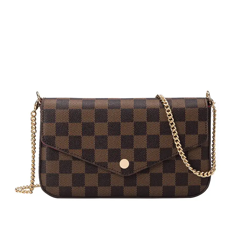 

Messenger Bag Chain Small Bag Women's Bag 2020 New High-end Coin Purse One-shoulder Slanting Style