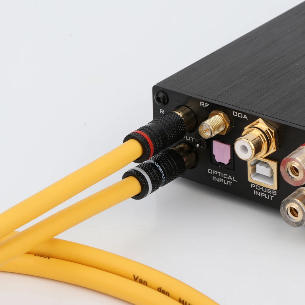 Пара гибридных галогенных соединительных кабелей RCA Van Den Hul M.C D102 MK III|rca interconnect