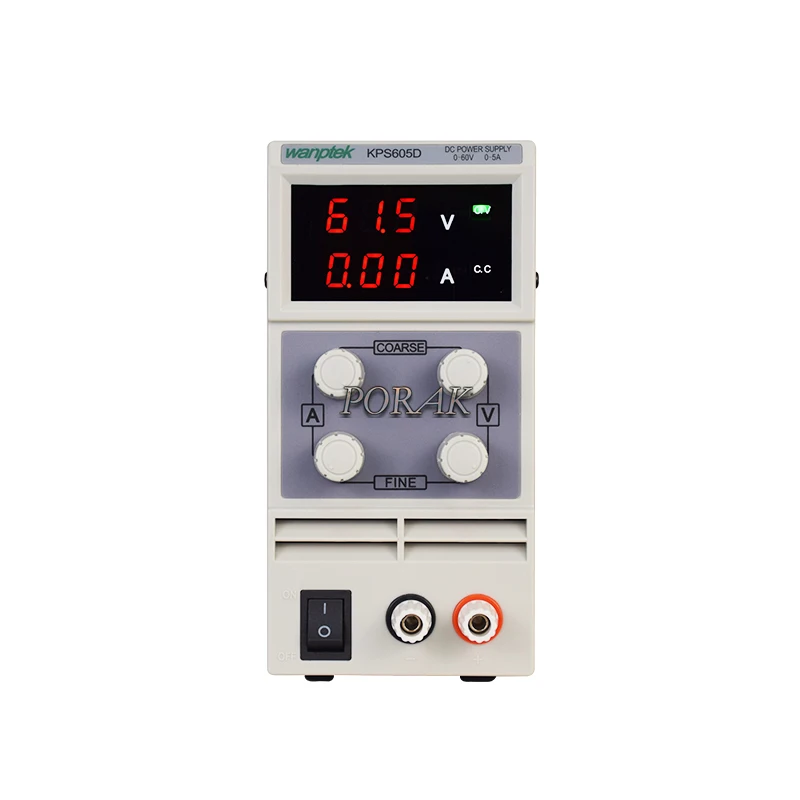 Wanptek мини импульсный источник питания постоянного тока KPS605D/DF 60 в 5A Одноканальный