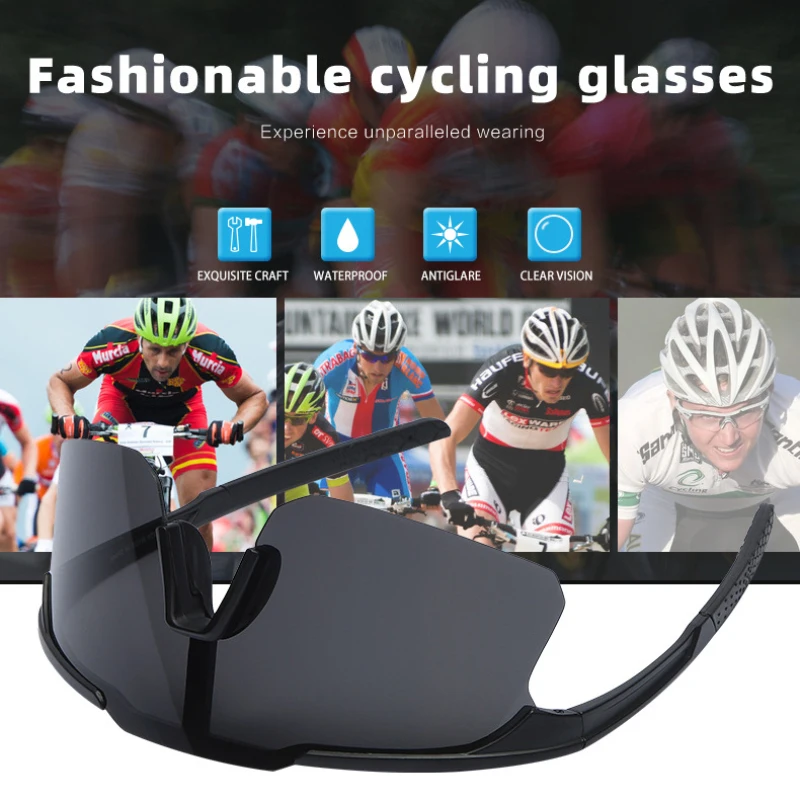 Generisch Lunettes De Vélo - Lunettes De Soleil De Sport