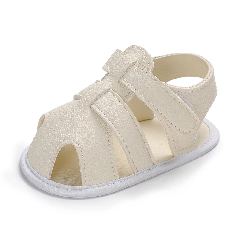 Newborn Toddler Shoes Baby Soft Soled Sandals Lace Soft Soled Shoes Beach Shoes  Slippers Non Slip Sandals 0-18M First Walkers