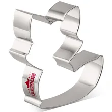 KENIAO Cute Fox печенья резак для детей-10x9,6 см-лесное животное печенье и ножи для мастики-нержавеющая сталь