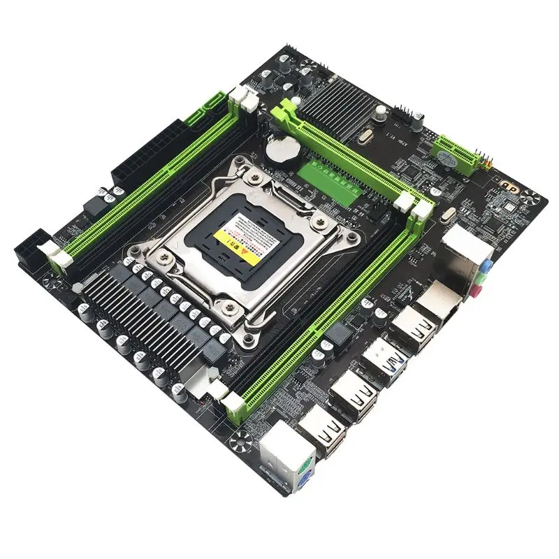  X79H 8 Core LGA 2011 Gaming Motherboard 4xDDR3 DIMM Desktop Computer Mainboard