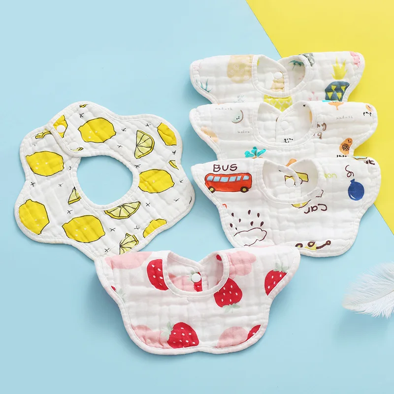 Bébé Mousseline Serviettes De Bain, Morbuy 100% Coton 6 Couches De Mousseline Chaud Bébé Serviettes De Bain Impression Naturel Antibactérien Doux Confortable Sain Couverture Bébé (Blanc