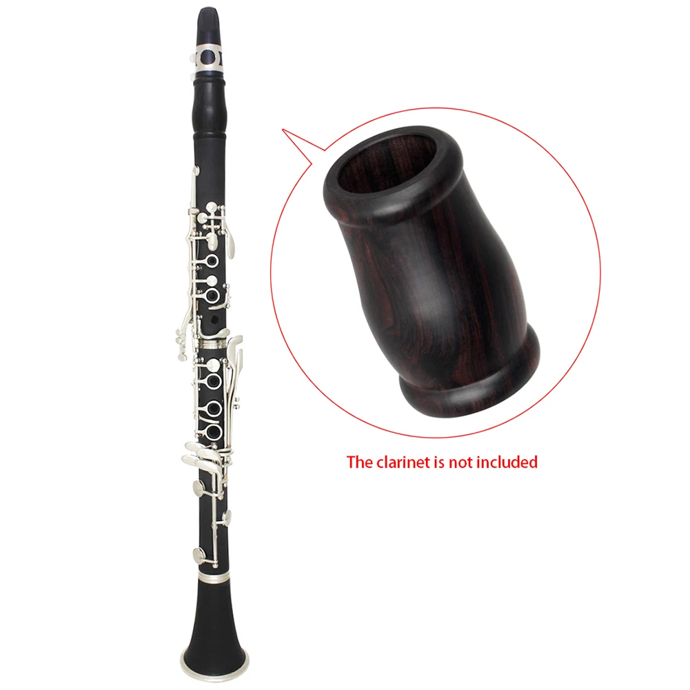 

Clarinet Barrel Pitch Pipe Bb Clarinet Barrel Ebony Material Clarinet Parts Accessories With Metal Rings Replacement Barrel