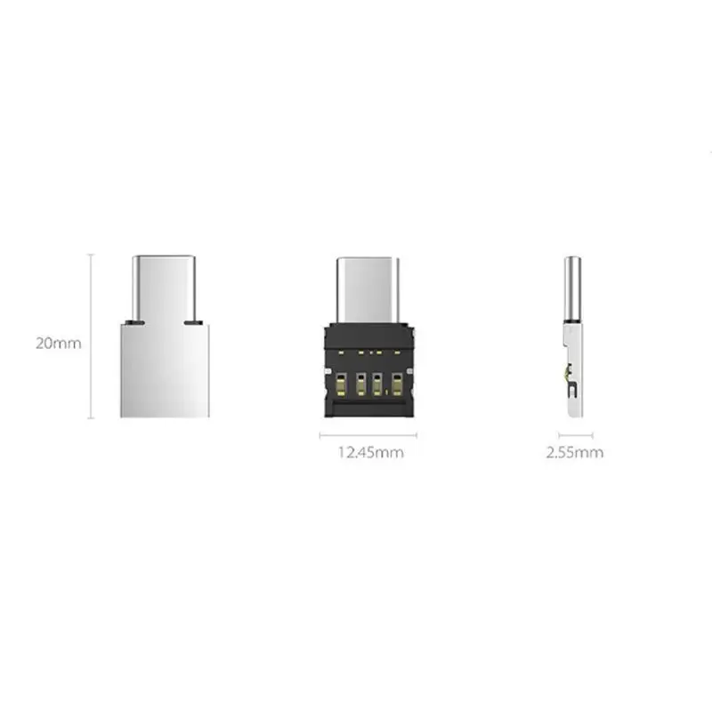 Usb type C OTG адаптер USBC type-c конвертер для Xiaomi Mi 9 samsung S10 Note 10 huawei mate 30 P30 Pro USB-C разъем