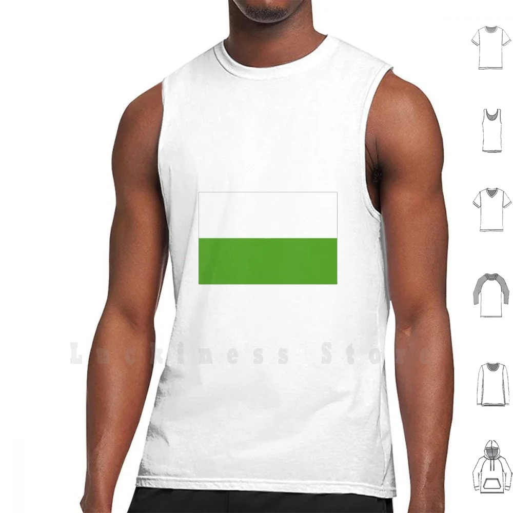 Flag Of Aalten Netherlands Tank Tops Vest 100% Cotton | Мужская одежда