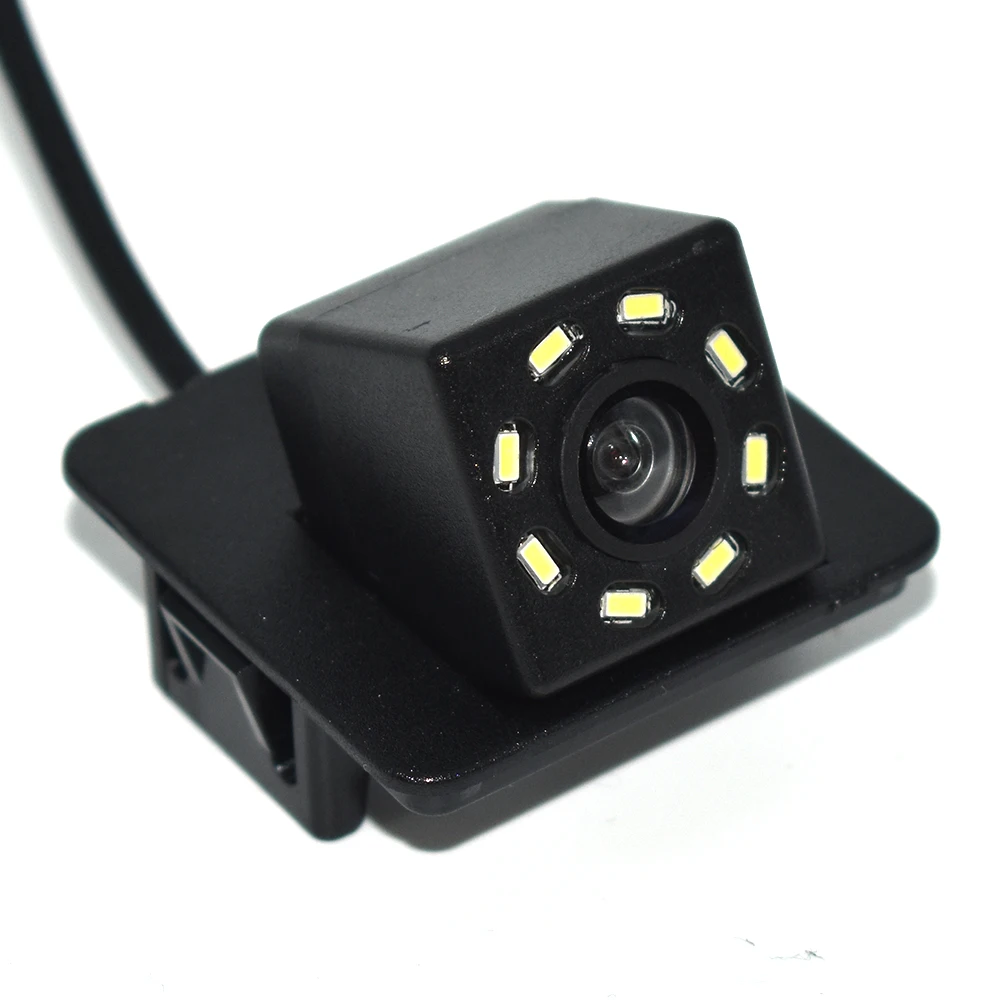 8-LED ZJCGO CCD HD камера заднего вида для парковки, водонепроницаемая камера ночного видения для Cadillac XT5 - Название цвета: 8-LED