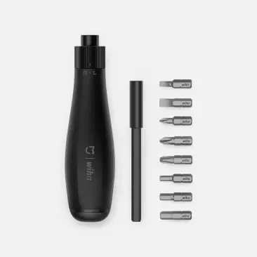 1 set Набор отверток Xiaomi Mijia Wiha, прецизионные магнитные биты для ежедневного использования, Набор отверток DIY для дома 8 в 1, отвертки - Цвет: 1 set