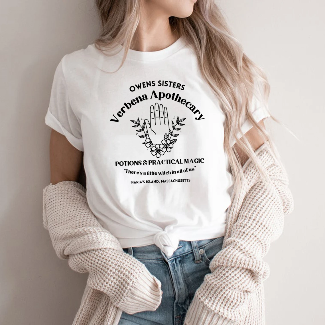 Practical magic t shirt Clearance