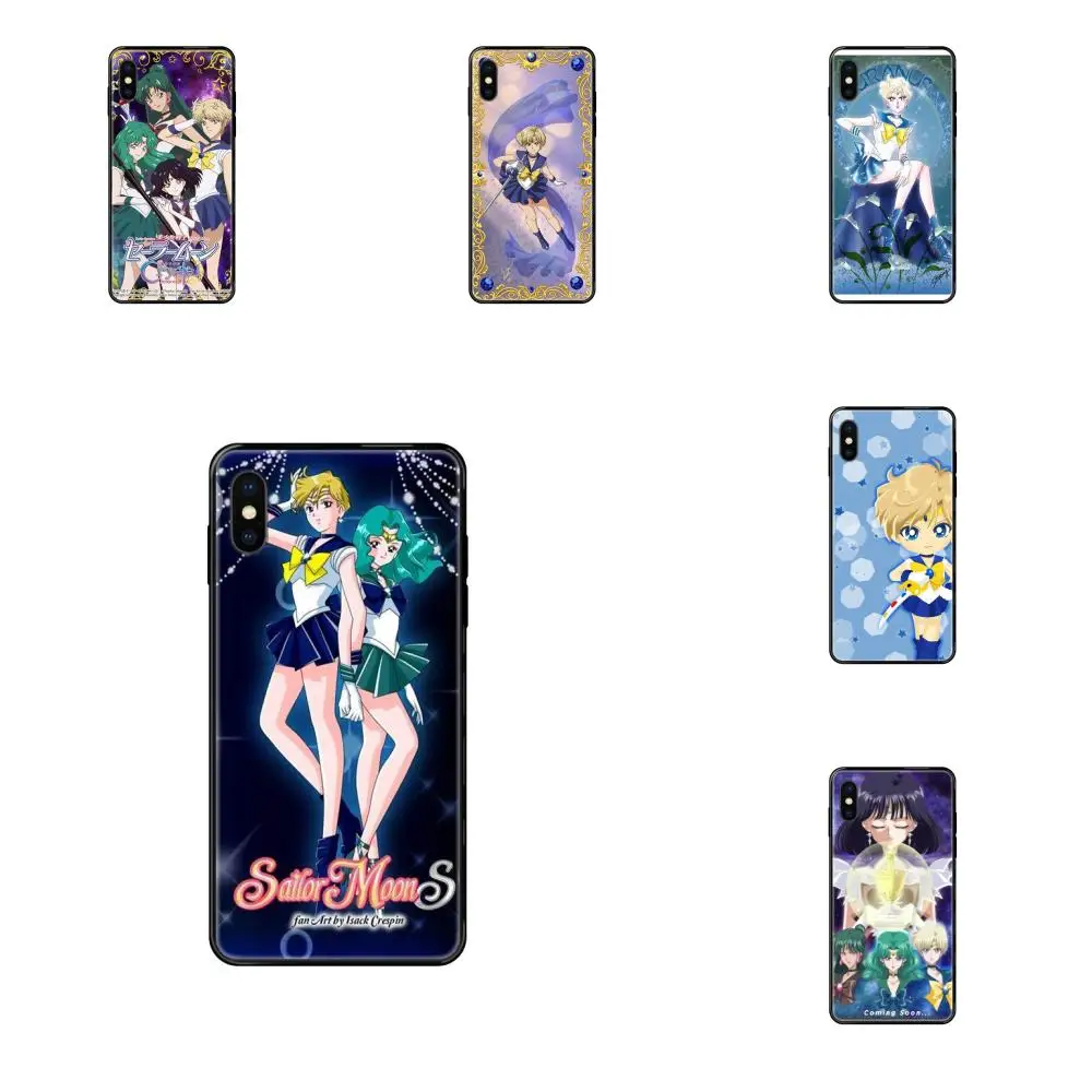 Fashion Sailor Moon Uranus Flexibles For Xiaomi Mi Note 5 5s 6 8 9 10 A1 A2 A3 Max 2 3 CC9 CC9E SE Lite Pro | Мобильные телефоны и