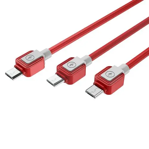 Madevil Кабель micro-USB для быстрой зарядки micro USB для Xiaomi Redmi Note 5 pro 4x Huawei VIVO кабель для синхронизации данных кабель для зарядки для мобильного телефона android - Цвет: three data cables