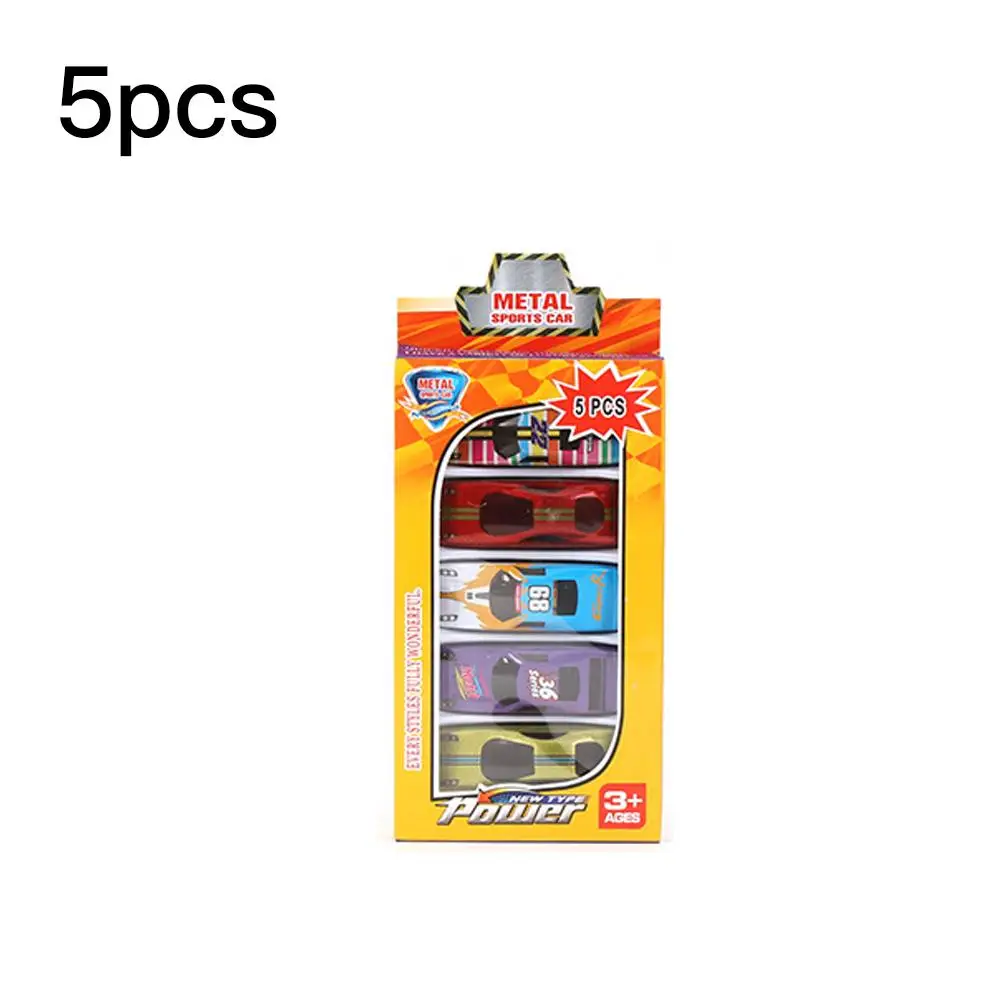 5pcs 15 шт./компл. детские игрушки Автомобильные Игрушки сплав гоночный автомобиль модель коллекция мини Тип Модель автомобиля - Цвет: 5pcs