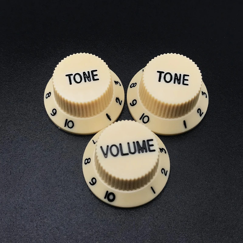 Разноцветные ручки для электрогитары контроля скорости гитары колпачки (1