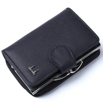 

Qian Xi Lu women's wallets Cortex zipper and hasp purses 12.5*8.5*4cm