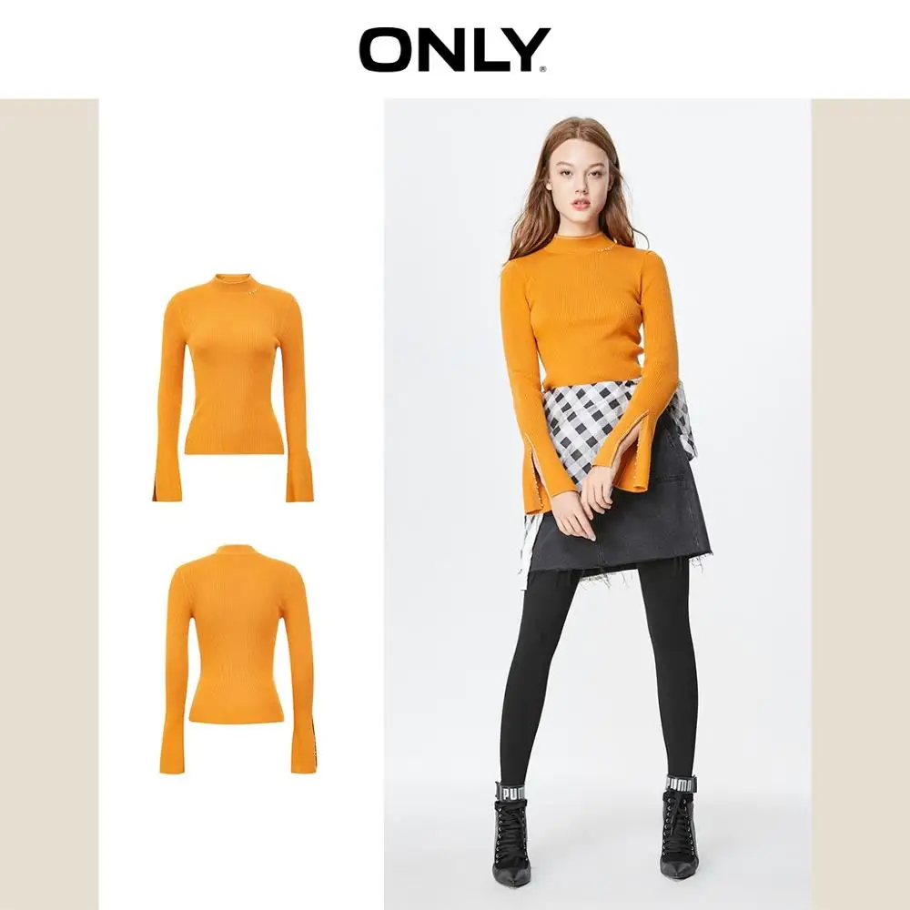 Только для женщин Slim Fit Однотонная одежда базовый вязаный | 119324567