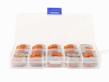 

ELECALL Electrician Universal wire Connectors Fast Home Compact wire Connection push in Wiring Terminal Block