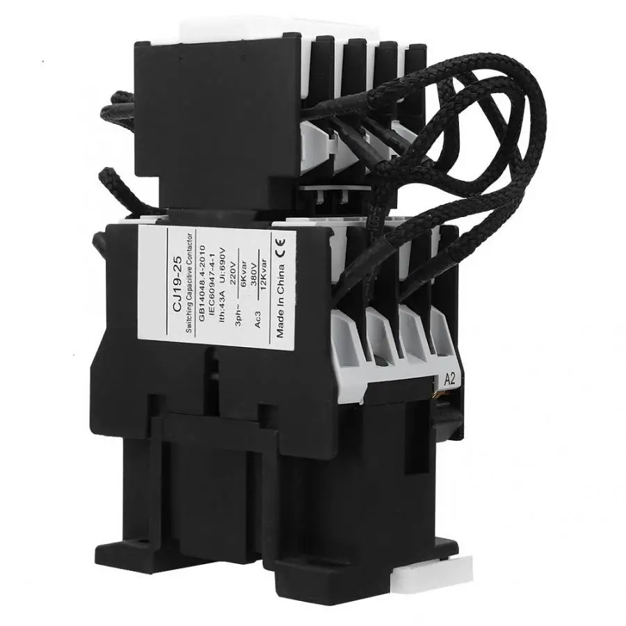Контактор CJ19-25/11 переключатель контактор AC220V 25A 1NO 1NC конденсатор контактор