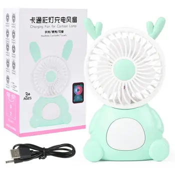 

Mini Handheld Fan Personal Portable Table Fan with USB Rechargeable Battery Operated Cooling Folding Electric Fan