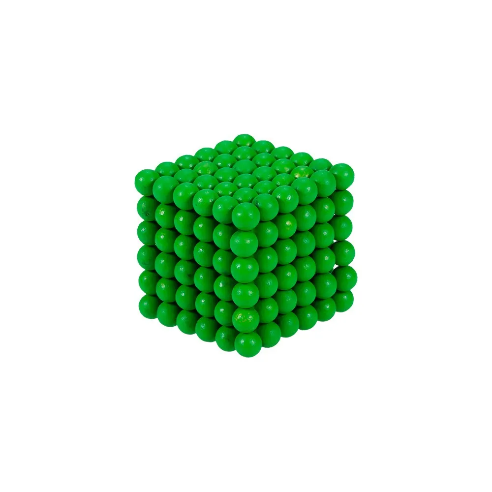 

216Pcs 5mm Magnetic Balls Puzzle with Luminous Effect Magic Iron Puzzle Cube Intelligence Development and Stress Relief Toy
