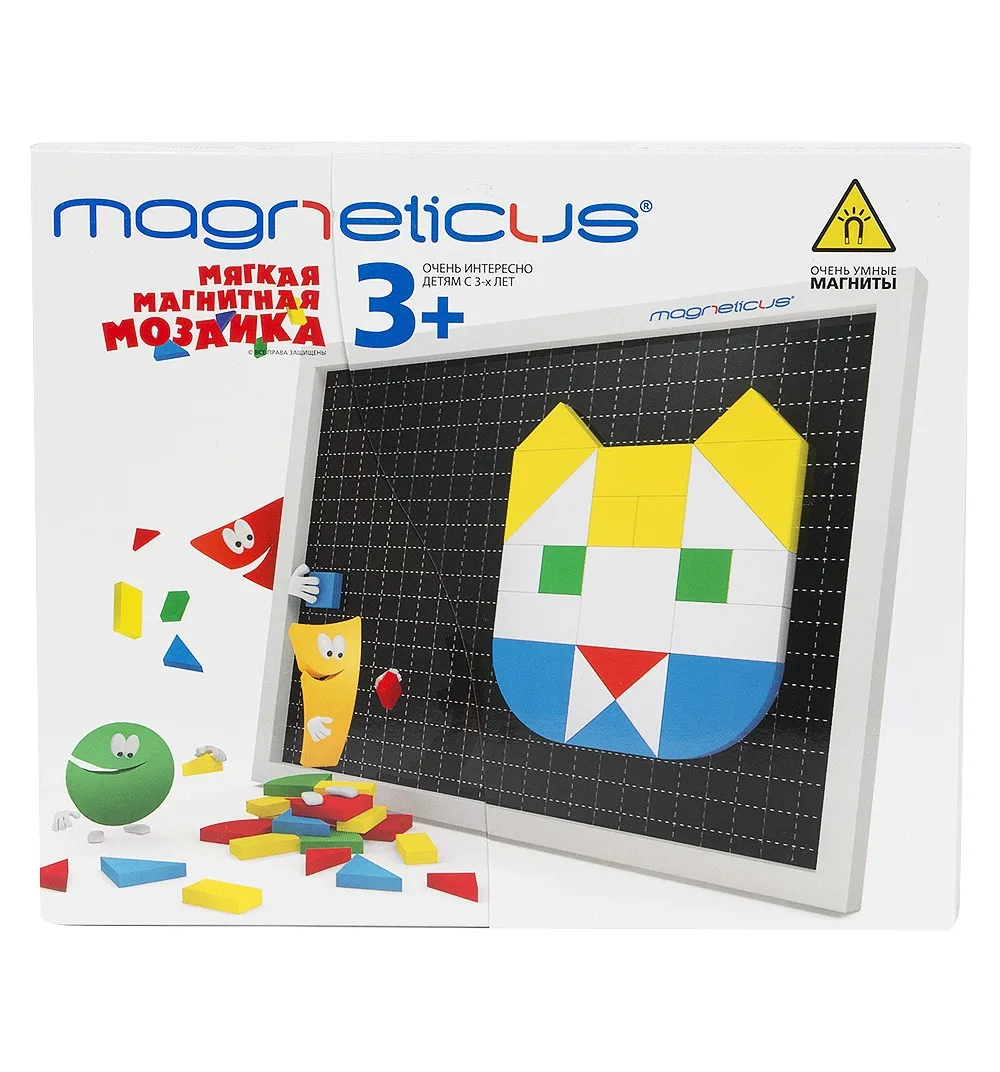«Мозаика 3+» Мagneticus 145 деталей