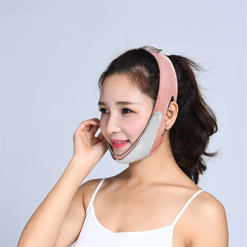 

Fashion thin face mask bandage face lifting double chin removal slimming face mask