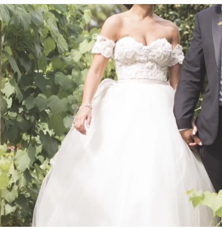 Великолепный с плеча Свадебное бальное платье Милая vestido de Noiva robe de Mariage платья для матери невесты