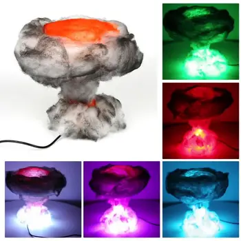 

USB Charging Nuclear Explosion Creative Night Light 3D Printing Nuclear Bomb Explosion Night Light Mushroom Cloud Light