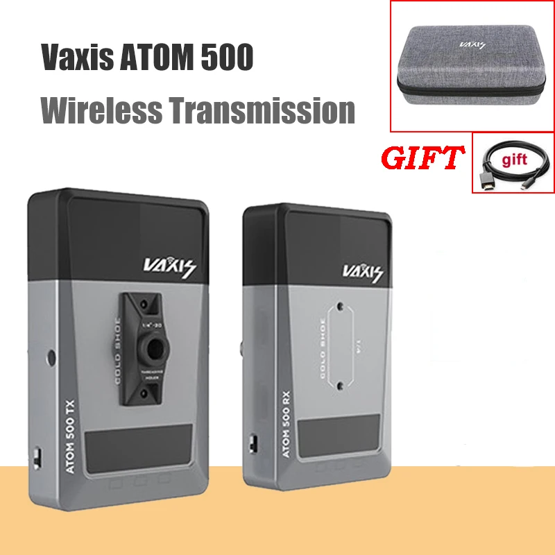 Vaxis ATOM 500 SDI Image Video Wireless Transmission System Wireless Transmitter Receiver 1080P HD Dual photography Camera