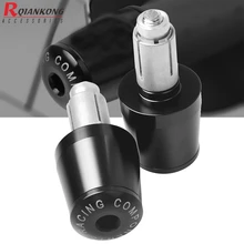 Универсальные 22 мм алюминиевые мотоциклетные рукоятки для Yamaha r1 r6 r9 r10 xtz700 Tenere 700 XSR700 Vespa GTS 300