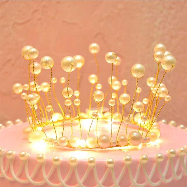 1 pçs acrílico redondo sqaure ouro rosa feliz aniversário bolo toppers para  crianças das mulheres dos homens festa de aniversário decorações do bolo  chá de fraldas - AliExpress