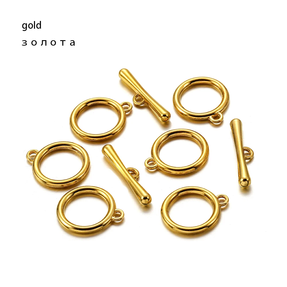 10/20 sets/lot gold /rose gold OT Toggle-haken Anschlüsse Für DIY Armband Halskette Schmuck Finden Liefert zubehör – Detail 10