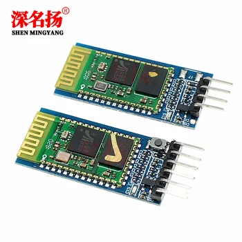 

HC-05 master-slave integrated Bluetooth module with backplane wireless serial port transparent transmission communication HC-05