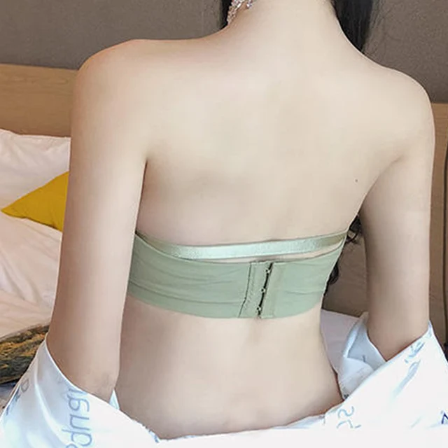 Strapless Bra with Front Closure